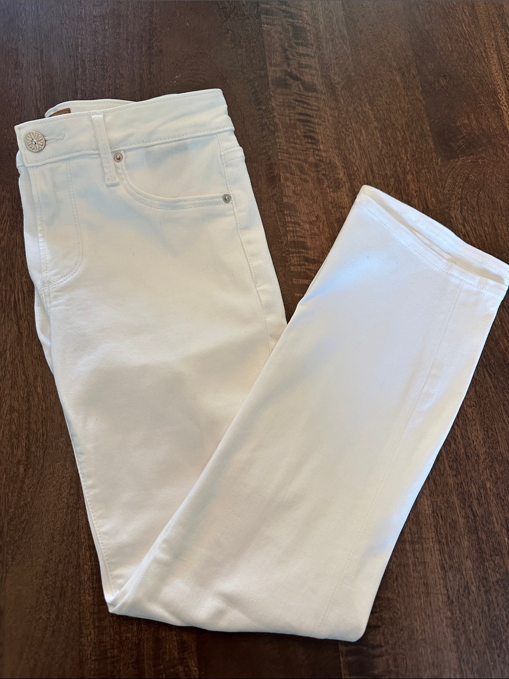 DRIFTWOOD White Women’s Boot Cut Jeans